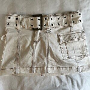 UO Mini Jean Skirt